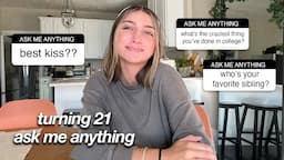 turning 21 | ask me anything sit down