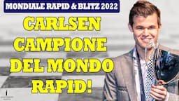 SACRIFICIO SPETTACOLARE: CARLSEN CAMPIONE DEL MONDO DI SCACCHI RAPID | DIFESA SICILIANA