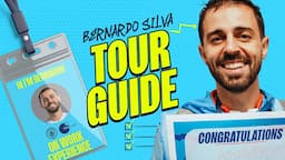 BERNARDO SILVA: TOUR GUIDE! | Bernardo Cleans Pep's Seat?!