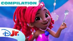 Disney Jr.’s Ariel Mermaid Tales Compilation🧜🏾‍♀️ | NEW SHORTS | @disneyjunior