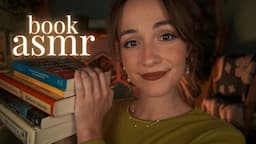 ASMR | Relaxing Book Triggers 📚 Book Haul! (page turning, reading, tapping)