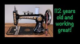 1910 National Paveway Sewing Machine | Restore this 112-year-old antique sewing machine with me!