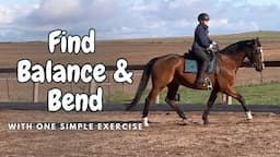 A Horse Riding Lesson To Help Your Horse With Balance