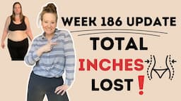 Week 186 Update | Low Carb Results | Keto Egg Fast Results | TOTAL INCHES LOST