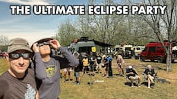 Solar Eclipse Campout on a Harvest Hosts Farm in Arkansas