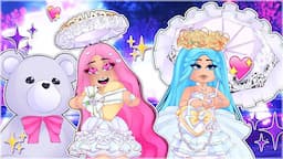 We Wore Our DREAM WEDDING Outfits To The Pageant In Royale High... (Roblox)