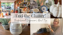 How to Thrift Without Cluttering Your Home - Thrift Haul and How I Use my Found Treasures