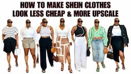 HOW TO MAKE CHEAP CLOTHES LOOK MORE UPSCALE