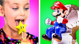 MARIO USES TOILET HACKS! Best Bathroom Gadgets, Funny Moments by WowHow!