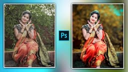 Mobile Camera Photo को DSLR जैसा blur कैसे करें | How to Blur background like DSLR in Photoshop