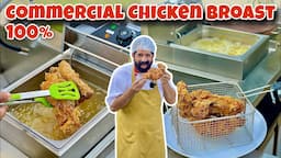 10 Minutes Chicken Broast Recipe - Crispy Fried Chicken - Juicy Chicken Fry - BaBa Food RRC