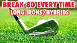 Why amateurs can not hit long irons (Break 80 golf swing tips)