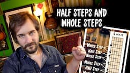 Half Steps and Whole Steps on Guitar - Music Theory Basics