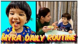 MYRA'S DAILY ROUTINE | Hungry Birds Inside