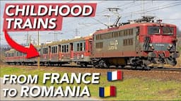 Review of the former SNCF regional train in Romania with Regio Călători