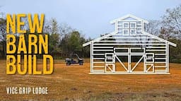 We're Already OUT OF ROOM! Barn Build - Part 1