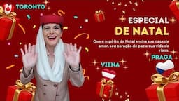 NATAL EM VIENNA, TORONTO E PRAGA - VIDA EMOCIONANTE DE UMA COMISSÁRIA  DA EMIRATES - 16/12/2023