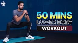 50 Min | Lower Body Workout | Strength And Conditioning Workout | Home Workout|  @cult.official