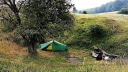 WILD CAMP ON PITSTONE HILL | THE RIDGEWAY | WALKING IN ALDBURY HERTFORDSHIRE