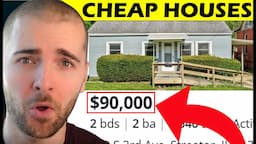 Top 10 Cities to buy CHEAP HOUSES (less than $100,000)