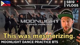 INDISPUTABLY FLUENT DANCE MOVES!🕺| SB19 'MOONLIGHT' Dance Practice + [SB19 VLOGS] BTS | Reaction