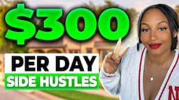 4 EASY Side Hustles @Home: NO ONE is Talking About ($300 Per Day)