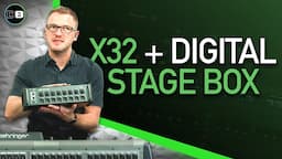 Installing an AES50 Stage Box with the Behringer X32