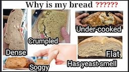 Bread Baking Mistakes ! KR118 #breadbakingmistakes