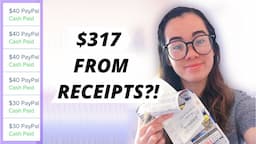 HOW I MADE $317 FROM SCANNING RECEIPTS | Top 3 Receipt Apps to Make Money (2024 UPDATE)