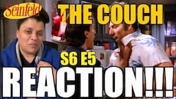 FIRST TIME WATCHING | SEINFELD S6 E5 "The Couch" | REACTION!!! 😂