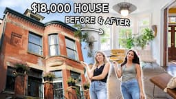 Inside America's Cheapest $18,000 Old House AFTER Renovation