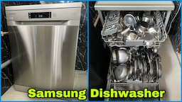 Samsung Dishwasher Review And Demo - My New Dishwasher