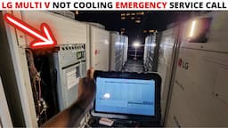 HVAC: LG Multi V Not Cooling/Error Code CH75 (LG Multi V Error Code CH 75 Troubleshooting & Repair)