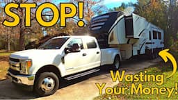 STOP! Wasting Your Money On This! Fulltime RV Living!