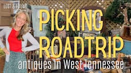 Let's go Picking in West Tennessee! See what great ANTIQUES I found with a big Thrift Haul!