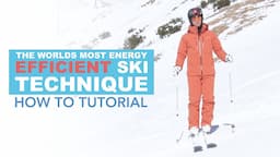 the most energy efficient ski technique in the world