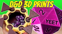 Ultimate 3D Prints for D&D Fans