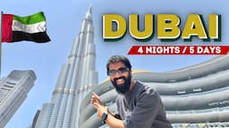 Dubai Tourist Places & COMPLETE itinerary | A-Z Dubai Tour Plan | Dubai Trip 🇦🇪