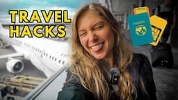 TOP 5 TRAVEL TIPS From A FULL-TIME TRAVELLER | International Cell Phone & FREE Airline Upgrades