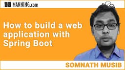 How to build a web application with Spring Boot