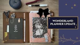 One Month in My Planner | Wonderland 222 A5 Planner Setup