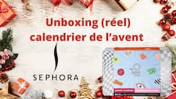 Unboxing et Avis Calendrier de l'Avent Sephora Premium 2023 (80€) #unboxing #calendrierdelavent