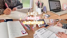 Study Japanese with me 🇯🇵  | Productive day studying grammar, reading comprehension, and kanji