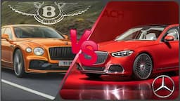 MERCEDES and BENTLEY luxury features COMPARISON