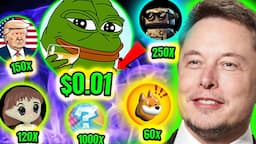 PEPE COIN PRICE PREDICTION 🔥 NEXT MEME COINS TO MOON 100X !🐸🐳📈 🌛