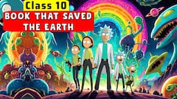 The Book That Saved the Earth class 10 summary in Hindi Full chapter | Class 10 English Chapter 9