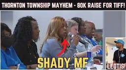 Did TIFFANY HENYARD Just Sneak In An 80k Raise? Chaos Erupts at Thornton Township Budget Meeting!