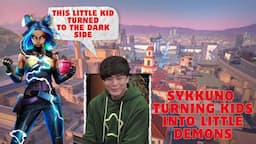 Sykkuno Turning Little Kids into Little Demons | Mowing Down Kids with Crazy Neon Movements