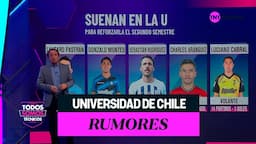 Rumores de fichajes: ¿quiénes reforzarán a Universidad de Chile? - Todos Somos Técnicos