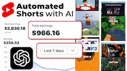 How I make Money with AI generated shorts! (INCOME PROOF)